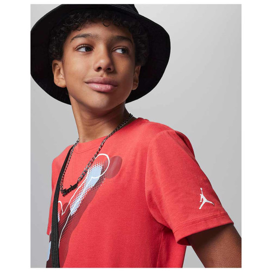 Jordan Παιδική κοντομάνικη μπλούζα Jumpman Haze Out Graphic T-Shirt Jordan Παιδική κοντομάνικη μπλούζα Jumpman Haze Out Graphic T-Shirt